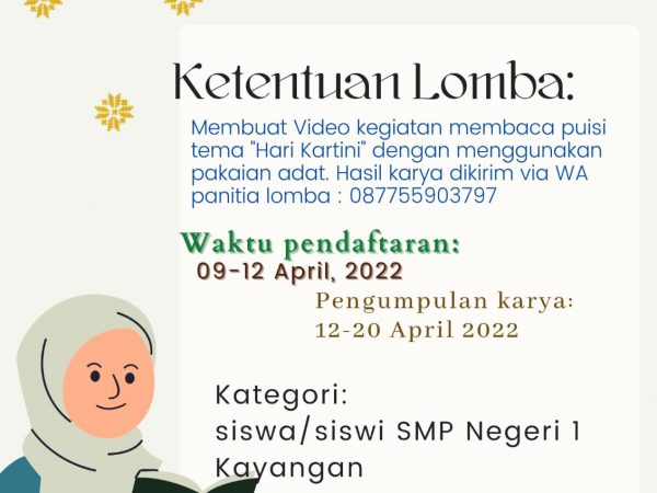 LOMBA MENYAMBUT HARI KARTINI