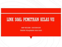 LINK SOAL PEMETAAN KELAS VII