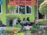 SOSIALISASI OPEN REKRUTMEN OLEH DINAS SOSIAL LOMBOK UTARA