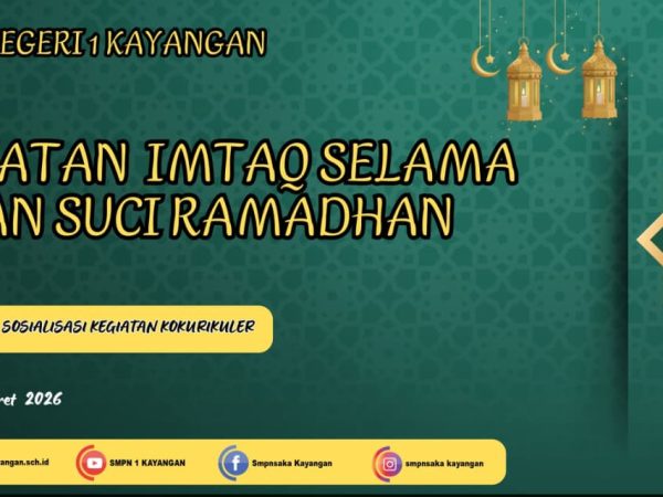 KEGIATAN IMTAQ RAMADHAN DENGAN TEMA " Gema Khotamul Qur'an : Ikhtiar Kolektif 30 Juz Menjemput Berkah Ramadhan"