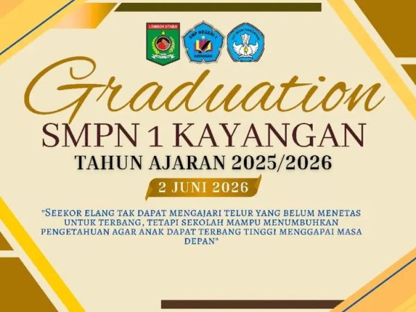 Haru dan Bangga, SMPN 1 Kayangan Gelar Acara Perpisahan dan Pelepasan Kelas 9, dan Pameran Karya Siswa. Haru dan Bangga, SMPN 1 Kayangan Gelar Acara Perpisahan dan Pelepasan Kelas 9, dan Pameran Karya Siswa.